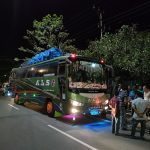 Bus ALS nyasar ke dalam kota Sekayu putuskan tiga jalur PLN